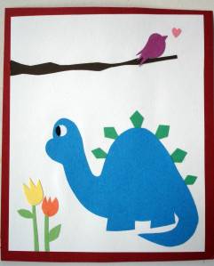 Dinoriffic Birthday Card