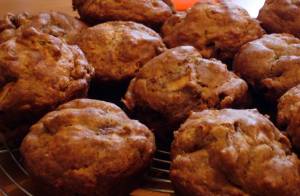 Gingered Apple Muffins